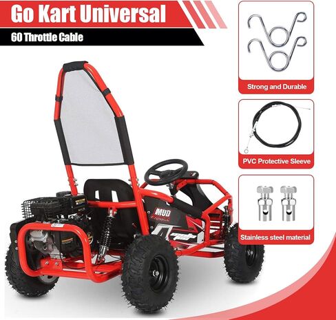 كابل خانق عالمي من Royitay بطول 60 بوصة مع غلاف 53 بوصة لعربة Manco 8252 ASW Go Kart Minibike التي تجرها الدواب in Kuwait