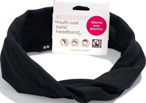 Head-Band for Men and Women - Durable, Plant-Based Hair Accessory - Versatile Sports Sweatband - Elastic Thick Sweat Band for Women & Men - Great for Running, Yoga, Exercise, etc in Kuwait