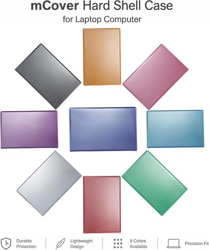 حافظة mCover متوافقة فقط مع أجهزة الكمبيوتر المحمول طراز 2021-2023 مقاس 15.6 بوصة Dell Inspiron 15 3510 3511 3515 3520 3521 3525 Series (لا تناسب موديلات Dell الأخرى) - Aqua in Kuwait