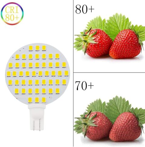GRV T10 921 194 24-5050 SMD LED لمبة مصباح سوبر مشرق دافئ أبيض AC / DC 12V -24V حزمة من 6 in Kuwait
