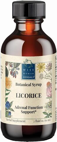 Wise Woman Herbals - سائل مستخلص جذر عرق السوس - 4 أونصة - مستخلص قوة إضافية 4: 1 - خالي من الكحول - يدعم الهضم الصحي ووظيفة الجهاز المناعي. in Kuwait