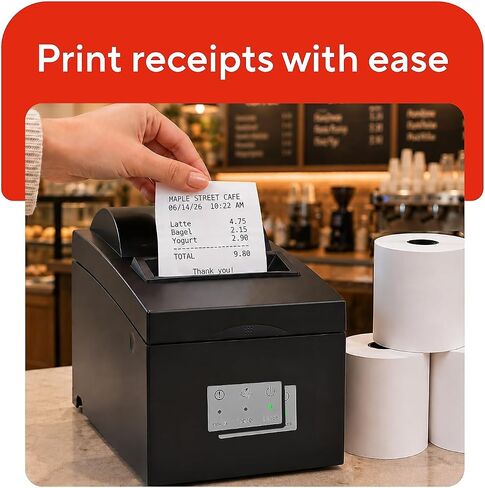 Cash Register and Point of Service Printer Paper 3 Inch X 128 Foot Rolls in Kuwait