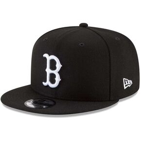 قبعة New Era للرجال الأصلية من Boston Redsox باللونين الأسود والأبيض 950 Snapback قابلة للتعديل 950 in Kuwait