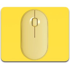 Dapesuom Small Mouse Pad 6 x 8 Inch with Non-Slip Rubber Base, Waterproof Mouse Mat, Mini Mouse Pad for Women Kids Men Wireless Mouse Laptops Keyboard Tray Home Office Travel, Jet Black in Kuwait