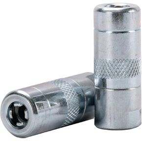 LUMAX LX-1400-2 Silver 1/8" NPT Standard Grease Coupler (Pack of 2). Standard Grease Coupler. Fits All 1/8" NPT Threads. 4500 PSI (310 Bar) Maximum Operating Pressure. in Kuwait