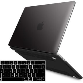 IBenzer متوافق مع حافظة MacBook Pro 15 بوصة 2019 2018 2017 2016 A1990 A1707، حافظة بلاستيكية صلبة مع غطاء لوحة مفاتيح لجهاز Mac Pro 15 Touch Bar، شفاف كريستالي، T15CYCL+1B in Kuwait