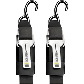 DC Cargo Mall 2" x 7' Boat Trailer Tie-Down Straps - 2 Pack | Quick & Effortless Marine Transom Paddle Buckle Strap in Kuwait