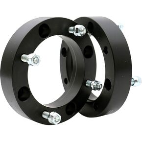فواصل عجلات HICKS 4x156، محولات فاصل عجلة سميكة 1.5 بوصة، تجويف محور 131 مم مع مسامير M12x1.5 تناسب 2013-2022 Polaris Ranger، 2014-2022 Polaris RZR XP 1000، مجموعة من 4 in Kuwait