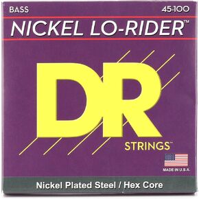 DR Strings Nickel Lo-Rider - Nickel Plated Hex Core Bass 45-100 in Kuwait