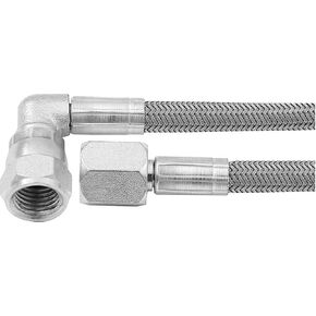 Allstar Performance ALL46402-20 20 بوصة #4 خطوط فولاذية مضفرة مع -4 أطراف in Kuwait