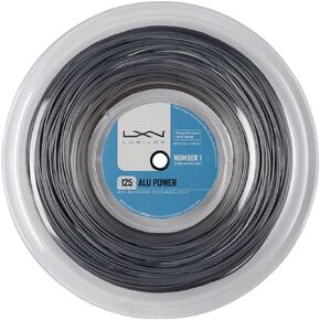 Luxilon ALU Power 130 Tennis String - 200m Reel, Grey in Kuwait