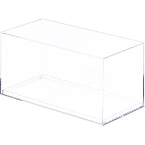 Pioneer Plastics 083C Small Clear Plastic Display Case, 3.5" W x 3.75" D x 8" H (Mailer Box), Pack of 2 in Kuwait