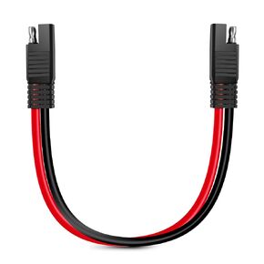 Nilight 5 Pack SAE to SAE Extension Cable 10AWG 2 Pin SAE Connector Extension Cord 10 Gauge Dual Head Plug Audiopipe Polarized Wire Harness for Solar Panel Automotive Car Motorcycle, 2 Years Warranty in Kuwait