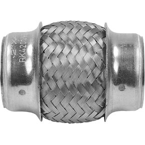 قوة ملحوظة RP، أنبوب عادم مرن RK7536 مقاس 2 × 8 بوصة من الفولاذ المقاوم للصدأ شديد التحمل 12 بوصة OL in Kuwait