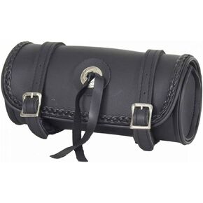 GARGOYLE BELLS Motorcycle Tool Bags with Shiny Studs & Concho Handlebar Bag Universal Motorcycle Fork Bag Saddlebags Sissy Bar Storage Tool Bag for Motorcycle in Kuwait