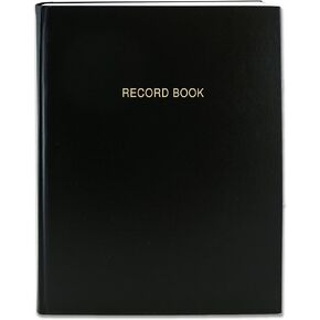 BookFactory Record Book Professional Record and Account Notebook College Ruled Notebook - 96 Ruled Pages (8" x 10") Section Sewn Hardbound (RA-096-SRS-A-LKMST15) in Kuwait