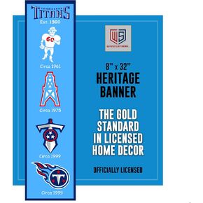 NFL Tennessee Titans Heritage Banner in Kuwait