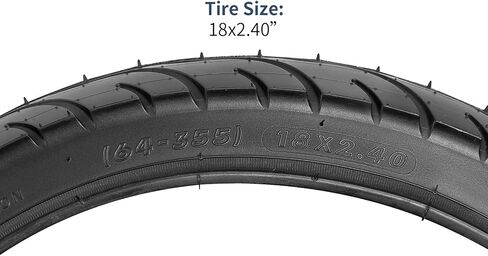 إطارات دراجة YUNSCM مقاس 18 بوصة مقاس 18 × 1.75/47-355 وأنابيب دراجة مقاس 18 بوصة مع شريطين حافة متوافق مع إطارات وأنابيب دراجة مقاس 18 × 1.50 18 × 1.75 18 × 1.90 18 × 1.95 (A-935) in Kuwait