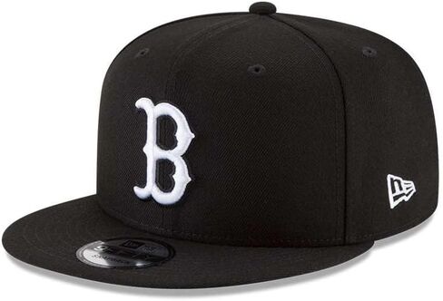 قبعة New Era للرجال الأصلية من Boston Redsox باللونين الأسود والأبيض 950 Snapback قابلة للتعديل 950 in Kuwait
