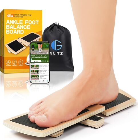 Ankle Balance Board Foot Strengthener Trainer for Sprained Ankle, Stability Exercises, Physical Therapy, Plantar Fasciitis Relief, Posture Correction, Balance Training in Kuwait