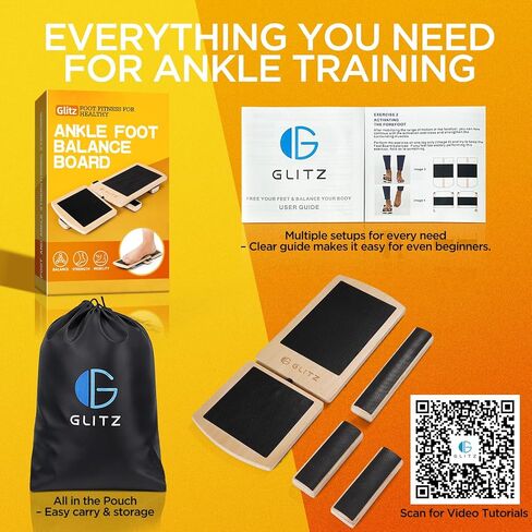 Ankle Balance Board Foot Strengthener Trainer for Sprained Ankle, Stability Exercises, Physical Therapy, Plantar Fasciitis Relief, Posture Correction, Balance Training in Kuwait