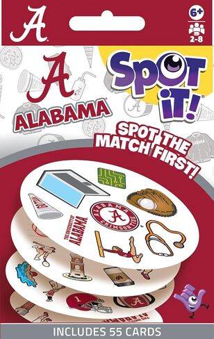 MasterPieces NCAA Alabama Crimson Tide Edition, Spot It! in Kuwait