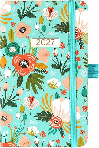 2024-2025 Pocket Planner/Calendar - Weekly & Monthly Pocket Planner 2024-2025, JUL 2024 - JUN 2025, 6.3" x 3.8", with Pen Holder, Inner Pocket in Kuwait