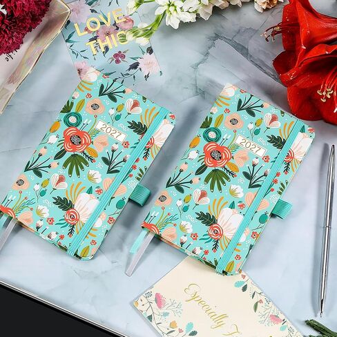 2024-2025 Pocket Planner/Calendar - Weekly & Monthly Pocket Planner 2024-2025, JUL 2024 - JUN 2025, 6.3" x 3.8", with Pen Holder, Inner Pocket in Kuwait