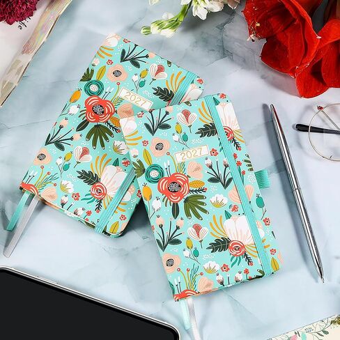 2024-2025 Pocket Planner/Calendar - Weekly & Monthly Pocket Planner 2024-2025, JUL 2024 - JUN 2025, 6.3" x 3.8", with Pen Holder, Inner Pocket in Kuwait
