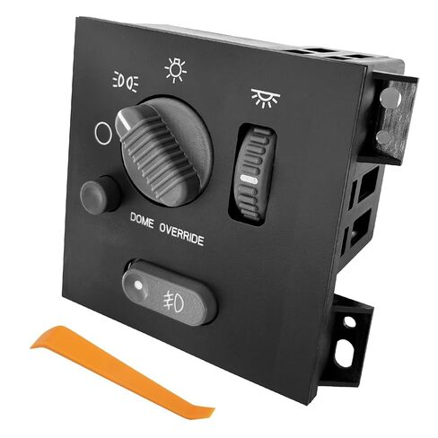 Headlight Switch & Fog Light Switch | Replacement for 2003-2007 Chevy Silverado Suburban Tahoe Avalanche GMC Sierra Yukon Cadillac Escalade & More | Replaces# 19381535, 15143597 in Kuwait