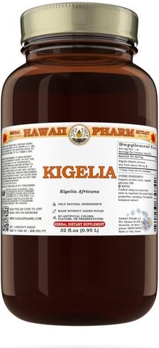 Kigelia Liquid Extract, Kigelia (Kigelia Africana) Dried Fruit Powder Tincture Supplement 4 oz in Kuwait