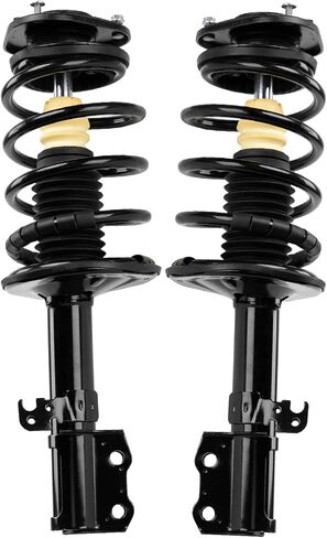 Front Pair Complete Strut Assembly Coil Springs Shock Absorber 172114 172115 SR4069 SR4068 Replacement for 2003 2004 2005 2006 2007 2008 Corolla in Kuwait