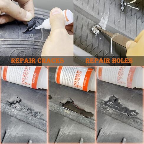 NORSHIRE Tire Repair Nail,Self-Tapping Screw,Tire Repair Kits,Tire Screw Plug,Tire Repair Rubber Nail,Tire Fix,Suitable for car, Motorcycle, ATV, Jeep, Truck, Tractor tire Puncture Repair in Kuwait