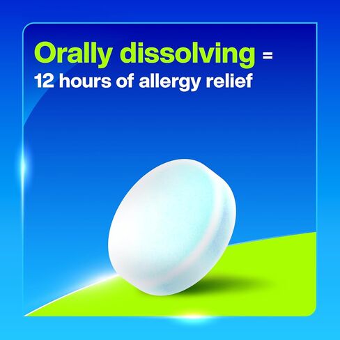 Claritin Non-Drowsy RediTabs Indoor & Outdoor Allergies 12 Hour Relief Tablets - 30 CT, 5mg. in Kuwait
