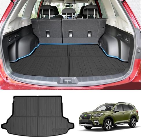 Powerty Cargo Mat مخصص مناسب لملحقات Mitsubishi Outlander 2022-2024 بطانة البضائع خلف الصف الثاني بساط صندوق السيارة الخلفي (ليس لطرازات PHEV أو الرياضة) in Kuwait