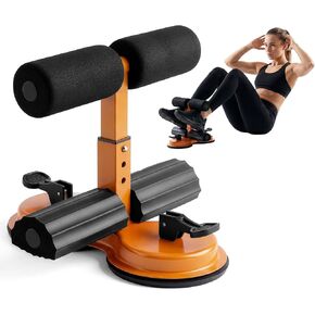 SQUATZ Sit Up Machine and Ab Machine - Abs Master Foot Holder with Double Suction - Situp Bar Assistance for Ab Workouts, Sit-Ups & Core Exercises - 661 lbs Capacity in Kuwait
