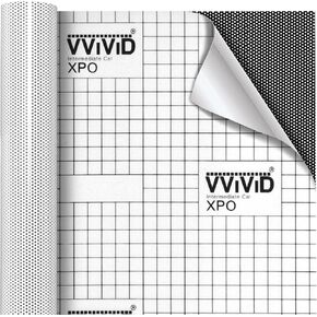VViViD One-Way Perforated Vinyl Privacy Window Film Adhesive Glass Wrap Roll (5ft x 54 inches) in Kuwait