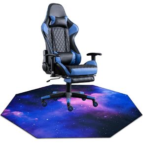 USTIDE Large Gaming Chair Mat for Carpet and Hardwood Floor - Office, Gaming Room Computer Chair Mat in Kuwait