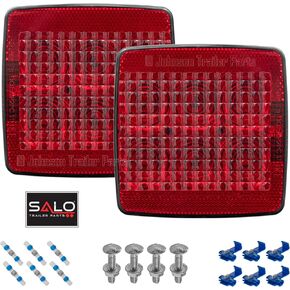 Submersible LED Box Lights | Boat Trailer LED Light Kits | Great for RVs & Trailers (4" Box Lights) in Kuwait