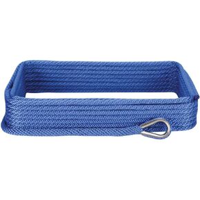 Extreme Max 3006.2051 BoatTector Solid Braid MFP Anchor Line with Thimble - 3/8" x 50', Royal Blue in Kuwait