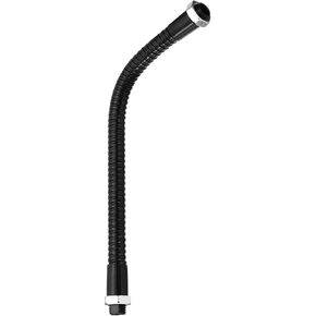 PATIKIL 11.8" Universal Gooseneck Hose, 1 Pcs M10 to M8 Fine Thread Bendable Metal Hose Flexible Arm Soft Tube Extension for Lamp, DIY Equipment, Black in Kuwait
