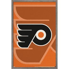 Trends International NHL Philadelphia Flyers - ملصق حائط بشعار 14، 22.375 بوصة × 34 بوصة، نسخة غير مؤطرة in Kuwait