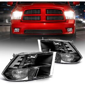 المصباح الأمامي Torchbeam Silverado من مجموعة المصابيح الأمامية البديلة لـ 2003-2006 Silverado/Avalanche 1500/2500/3500 غطاء كروم كهرماني عاكس واضح للسائق وجانب الركاب in Kuwait