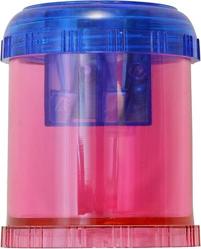 Westcott Plastic Manual Pencil and Crayon Sharpener, Assorted Colors (12202), single in Kuwait