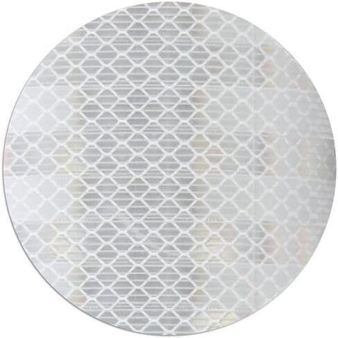 4" Reflective Stickers 3M 983-10NL White Diamond Grade Retroreflective Reflectors for Emergency Vehicles, Trucks, and Trailers in Kuwait