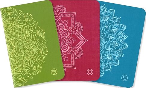 Pocket-sized Gratitude Journals - Classic Set (Manage Stress & Anxiety, Mental Health Support, Self-Care Checklist, Prompts, 3.5" x 5.5", 36 pages) in Kuwait