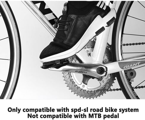 دواسة طريق Thinvik بدون مشبك تتحول إلى محولات دواسة منصة عالمية لدواسة نظام Shimano SPD-SL (تعمل فقط على دواسة دراجة الطريق) in Kuwait