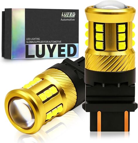 LUYED 194 لمبات LED 900 لومن فائقة السطوع 12 فولت 48-EX 3014 شرائح T10 168 921 912 لمبة إضاءة LED تستخدم لمصباح عرض الأضواء العكسية لمقطورة RV، أبيض زينون، حزمة من 10 in Kuwait