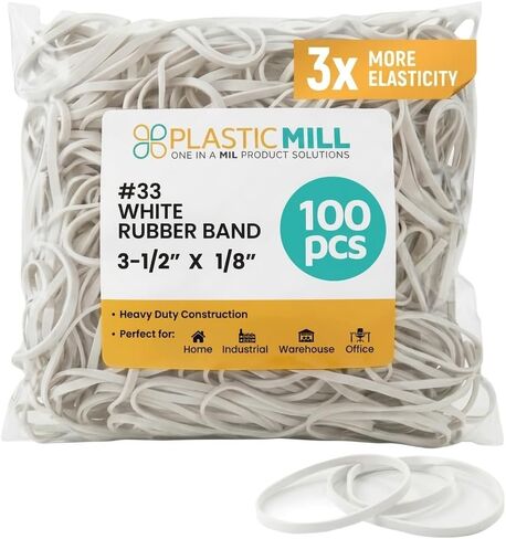 Rubber Bands - #33 Size - Purple Rubberbands - 100 Count. in Kuwait