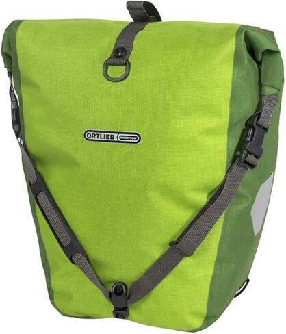 حقيبة دراجة Ortlieb للجنسين Back-Roller Plus QL2.1 (زوج واحد) رمادي، 40 لتر، أسود/جرانيت in Kuwait